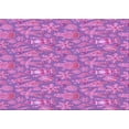 thumbnail image 1 of Ahgly Company Machine Washable Indoor Rectangle Transitional Heliotrope Purple Area Rugs, 7' x 9', 1 of 7