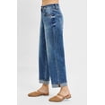 thumbnail image 4 of Risen Jeans - High Rise Ankle Barrel Jeans with Turn-Up Cuffed Hem (26" Inseam) - PG21003, 4 of 10