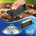 thumbnail image 5 of Grillers Choice - Dome and Press Set, Flat Top Grill Accessories. Grill Press and Melting Dome. Griddle Accessories., 5 of 6