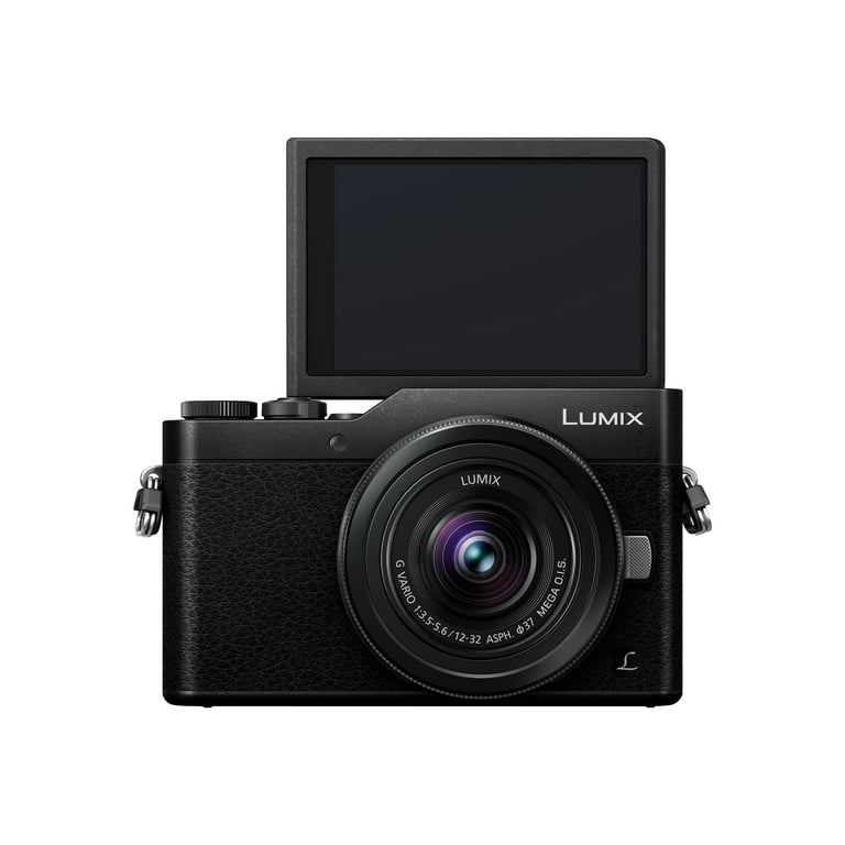 Panasonic LUMIX GX850 4K Mirrorless 16MP Black Camera w/ 12-32mm