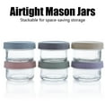 thumbnail image 5 of Small Mason Jars 6 Pack,4.0 oz Mini Glass Mason Jars with Lids and Labels, Small Glass Canning Jars for Jelly Spice Herbs Honey Jam Storage, 5 of 9