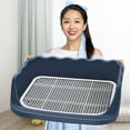 thumbnail image 2 of Walson Dog Toilet Litter Pan Training with Protection Wall Every Side No Blue, 2 of 9