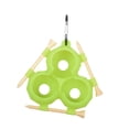 thumbnail image 4 of Tapa de silicona del soporte de la pelota de golf con clip del llavero para la bolsa que colgaba compacta con una bolsa de transporte de bolas de golf Verde, 4 of 8