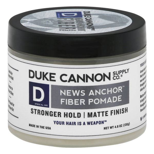 Duke Cannon News Anchor Fiber Pomade 4.6 oz - Walmart.com - Walmart.com