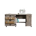 thumbnail image 3 of Better Homes & Gardens Modern Farmhouse Sewing Table, Rustic Gray Finish, 3 of 14