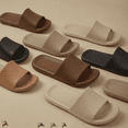 thumbnail image 1 of Zapatillas de suela suave para mujer, desodorantes para interiores y exteriores, ligeras, de EVA, estilo retro, modernas, para mujer, 1 of 4