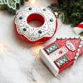 thumbnail image 5 of opvise 6Pcs Christmas Ornament Xmas Tree Pendant with Lanyard Creative Shape Bright Color Christmas Themed Hanging Ornament for Party Decoration B, 5 of 8