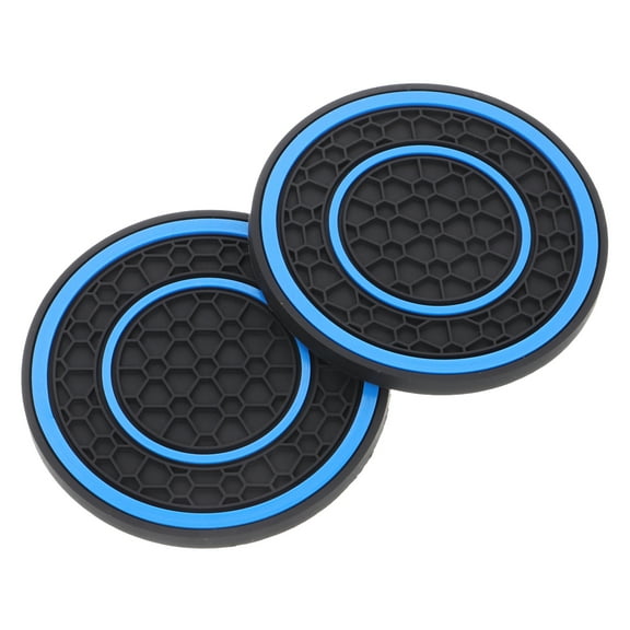 Silicone Car Cup Holder Coasters 2pcs Vehicle Cup Coaster Auto Cup Mats Car Cup Holder Insert Coasters Car Interior Accessories