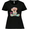 thumbnail image 3 of Inktastic CNA An Angel in Scrubs Teddy Bear Women's Plus Size T-Shirt, 3 of 5