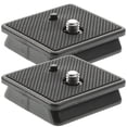 thumbnail image 1 of EIGTHTAIL 2pcs Tripod Mount Tripod Quick Release Plate 1/4 Inch Screw Tripod Camera Mount, 1 of 4