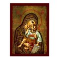 thumbnail image 3 of La Virgen María y Jesús, terapeuta, icono de Panagia, Madre de Dios, lienzo religioso bizantino ortodoxo, arte de pared para decoración de sala de estar, 3 of 5