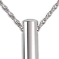 thumbnail image 3 of Collar Cremación Hugo Colgante Cilindro Cristal, 3 of 7