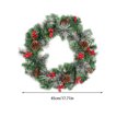 thumbnail image 2 of Toystoory Guirnalda de Navidad Piña artificial Bayas rojas Colgando Puerta delantera Ventana Decoraciones Merry Garland Decoración para el hogar para Kits de decoración para fiestas 45CM Toystoory HA069501-02, 2 of 6