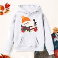 thumbnail image 5 of Ccpelsie Kids Graphic Hoodie Comfy Cotton Blended Fleece Pullover Sweatshirt for Little/Big Kids(White,10-11 Years), 5 of 6