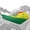 Senegal Flag, variant on Chririnla USA Flag Stripes ATV Seat Cover Polyester Four-Wheeler Seat Wraps Waterproof ATV Motor Seats Cover Accessories for Sportsman Rancher Foreman Scramble Seats