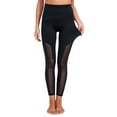 thumbnail image 4 of RUNNING GIRL High Waist Mesh Yoga Leggings for Women Sports Tights L, 4 of 7