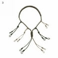 thumbnail image 3 of Sijiali Multifunctional Outdoor Hunting Whistle Lanyard Cord with 12 Knitting Rope, 3 of 10