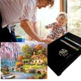 thumbnail image 3 of TIELUTT Rouleau de Casse-Tête Tapis de Rangement Jigroll jusqu'à 1500 avec Sac de Rangement à Cordon 150TG Cabines 6700 Hokusai 14900, 3 of 7