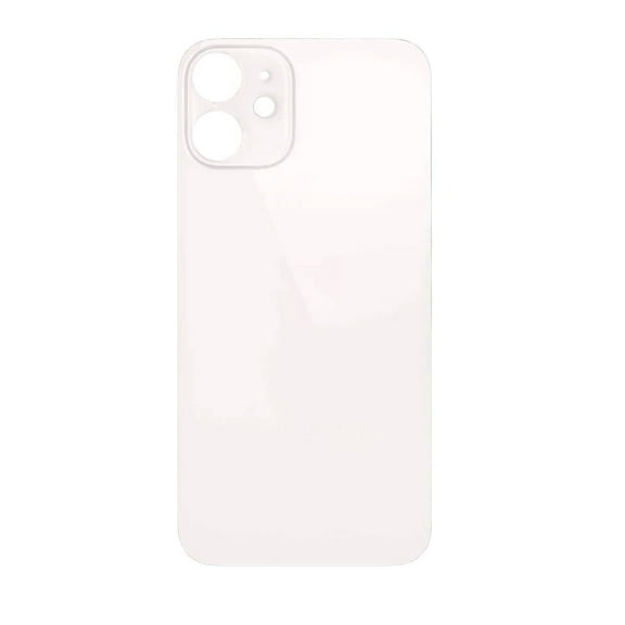 Replacement Back Housing Glass Cover With Larger Camera Hole For Apple iPhone 12 - White