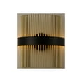 thumbnail image 7 of Et2 E34201 Chimes 15" Tall Led Bathroom Sconce - Black, 7 of 7
