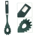 thumbnail image 6 of Luxshiny Non-Stick Green Silicone Pasta Spoon for Convenient Noodle Serving, 6 of 8
