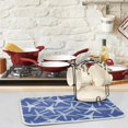 thumbnail image 2 of Summer Starfishes Pattern Absorbent Dish Drying Mat Microfiber Kitchen Countertop Table Protector Multi-Purpose Counter Rack Sink Drainer Pad (16" x 18",Blue), 2 of 6