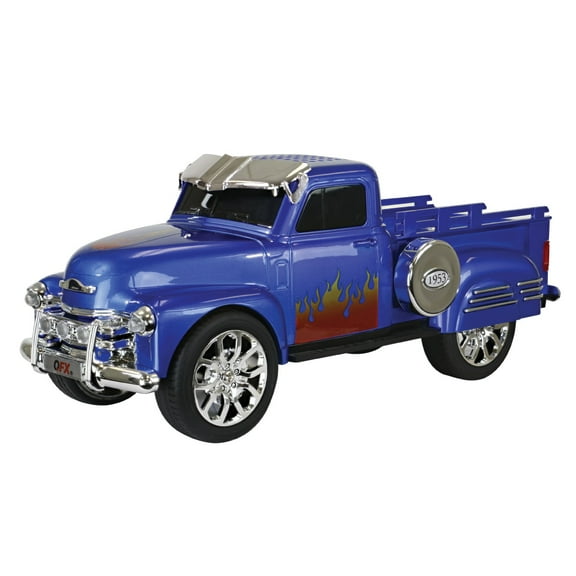 QFX BT-1953BLU BT-1953 Retro Truck Bluetooth Speaker (Blue)