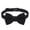 Black, variant on Dog Collar with Bow Tie Corduroy,Soft,Breathable&Adjustable Quick Release Plastic Buckle Dog Collars for Small Dogs Pets (Light Blue, S)