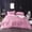 Pink_Free Size, variant on YOHAVEN Ice Silk Style Duvet Cover, 90.5x78.7 In, Imitation Silk Cool Touch, Sleek Breathable Fabric For Warm Nights, Easy Care, Modern Green Or Neutral Options, Daily Use Bedding Upgrade