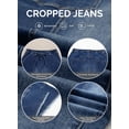 thumbnail image 5 of DOKOTOO Women's Wide Leg Jeans High Waisted Baggy Jeans for Women Stretchy Denim Pants with Drawstring and Big Pockets (Plus Sizes Available), 5 of 8