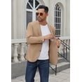 thumbnail image 4 of COOFANDY Men's Casual Blazer Regular Fit Lightweight Two Button Sport Coat Suit Jacket, 4 of 5