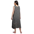 thumbnail image 3 of Moomaya Chemise de Nuit d'Allaitement à Col Rond Imprimé pour Femmes en Coton, 3 of 5