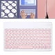 thumbnail image 5 of Teclado bluetooth Yotijar portátil recargable rosa, 5 of 10