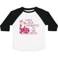 thumbnail image 3 of Inktastic I Have Been Promoted to Big Sister Pink Girls Toddler T-Shirt, 3 of 5