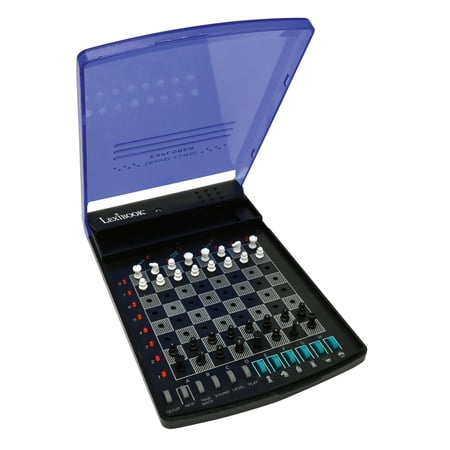 Lexibook Electronic Travel Chess Set, 32 Pieces, 64 Difficulty Levels, 1-2 Players