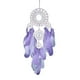 thumbnail image 1 of Colgante de Cinco Anillos Decoración del Hogar Caliente Pluma Natural Decoración Carillón de Viento, 1 of 8