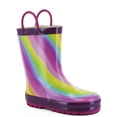thumbnail image 1 of Western Chief Boy's Waterproof Printed Rain Boot, Rainbow, 5-6 Toddler, 1 of 1