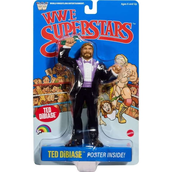 WWE Wrestling Wrestling Superstars Ted DiBiase Action Figure