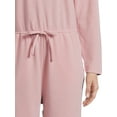 thumbnail image 5 of No Boundaries Juniors’ Long Sleeve Jumpsuit, 5 of 5