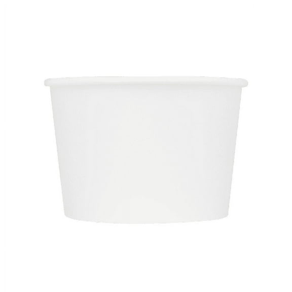 Karat Earth 16oz Eco-Friendly Paper Food Containers - White (114.6mm) - 500 ct