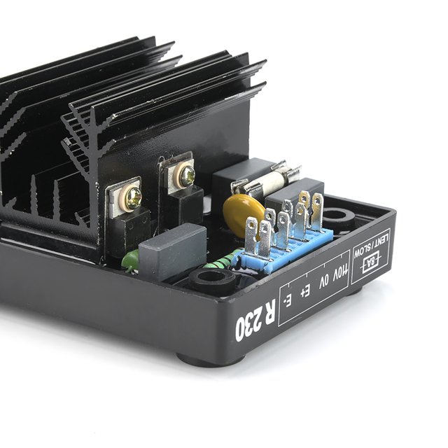 Generador Sin Escobillas, Regulador Automático De Voltaje, Nuevo Y De , Con Voltaje Ajustable Y Material Retardante De Llama, De Diseño Muy Simple Y Estable De Usar.