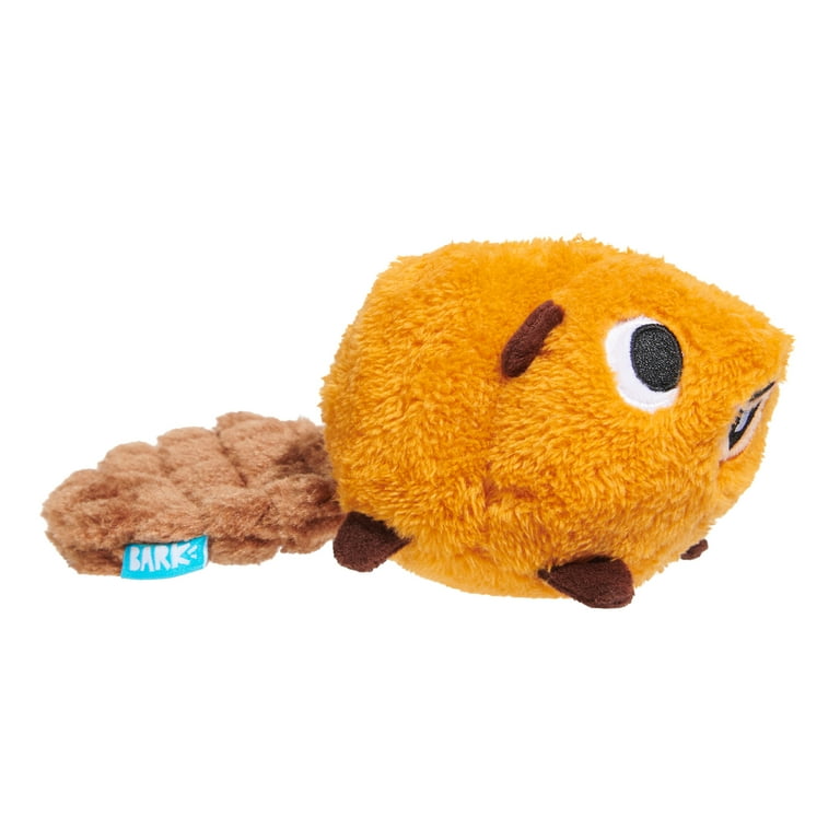 BARK Box Dam Daniel Beaver Squeaky Crinkle Plush Dog Toy, XS to Medium BARK Box Dam Daniel Beaver Squeaky Crinkle Plush Dog Toy, XS to Medium