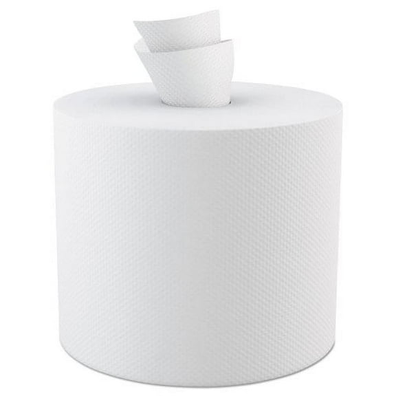 Cascades Select Center-Pull Paper Towels, 2-Ply, 7.3" x 600 ft, White, 600/Roll, 6/Carton