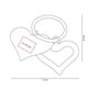 thumbnail image 2 of Llavero corazón metálico con placa grabable-Serce, 2 of 5
