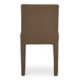 thumbnail image 6 of Moe's Home Collection MONTE Fabric Dining Chair -Set of Two Brown Color, 6 of 6