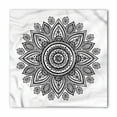 thumbnail image 1 of Ethnic Bandana, Sunflower Pattern Blooms, Unisex Head and Neck Tie, by Ambesonne, 1 of 2