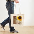 thumbnail image 4 of CafePress - Sunflower Barnwood Country Tote Bag - Unisex Canvas Tote Bag, Beige, 1-Piece, 4 of 7