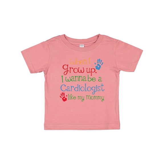 Inktastic Cardiologist Like Mommy Boys or Girls Baby T-Shirt