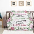 thumbnail image 3 of Yibo Birthday Anniversary Graduation Gift Blanket Flannel Soft and Comfortable Anti-static Bed Sofa Blanket, 3 of 7
