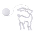 thumbnail image 1 of LED Window Suction Cup Lights Festive String Lights Santa Reindeer Design Easy Install Energy Efficient Weather Resistant for Home Outdoor Holiday Displays, 1 of 2